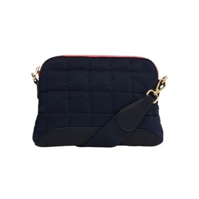 Crossbody Quilted Bag Navy Blue - OSAS