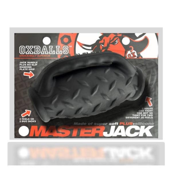 Masterjack Double Penetration JO Black Ice