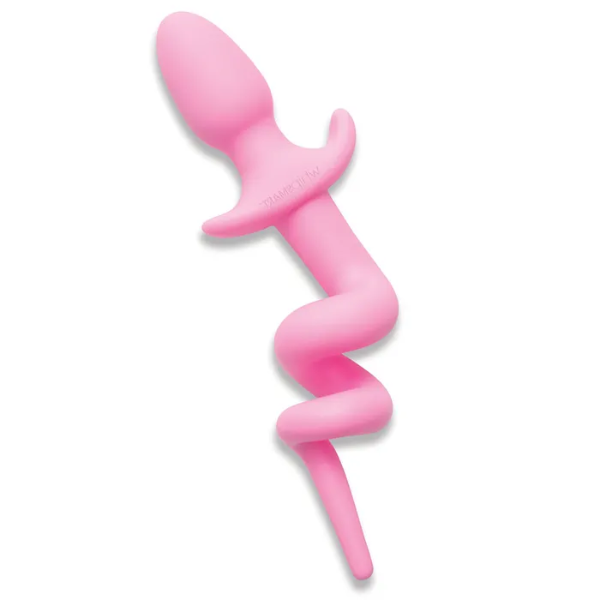 WhipSmart Furry Tales 3.5in Silicone Piggy Tail Butt Plug