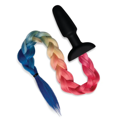 WhipSmart Furry Tales Silicone Rainbow Tail