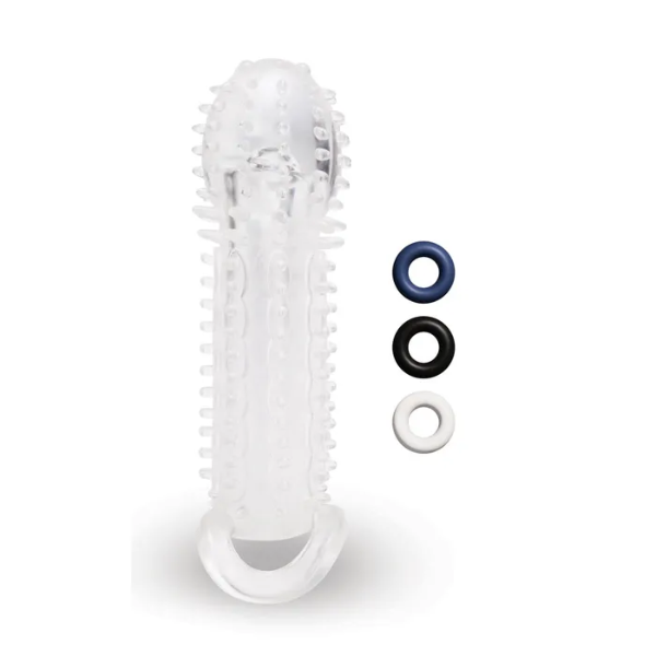 Size Up 1.5in See-Thru Stretch Penis Extender