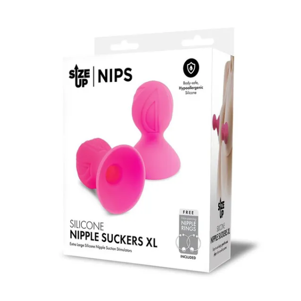 Size Up Silicone Nipple Suckers XL - OSAS