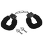 Sex & Mischief Furry Handcuffs Black