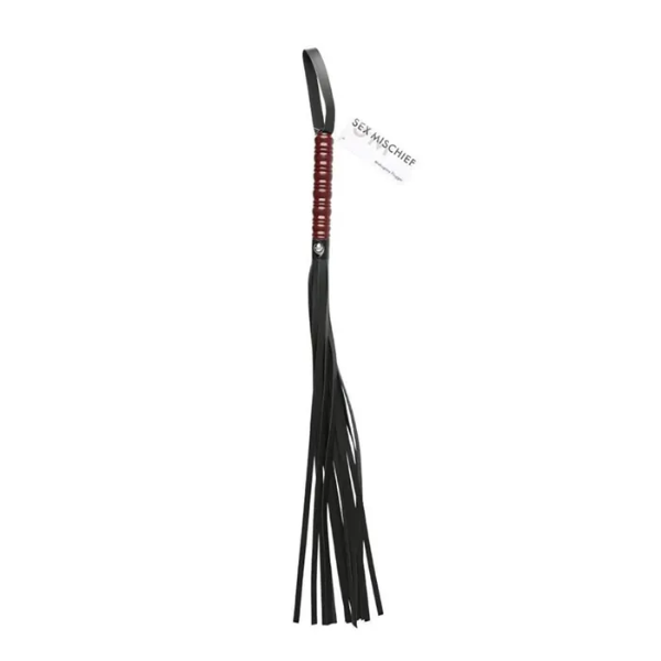 Sex & Mischief Mahogany Flogger - OSAS