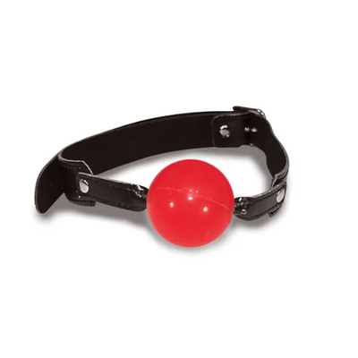 Sex & Mischief Solid Red Ball Gag - OSAS