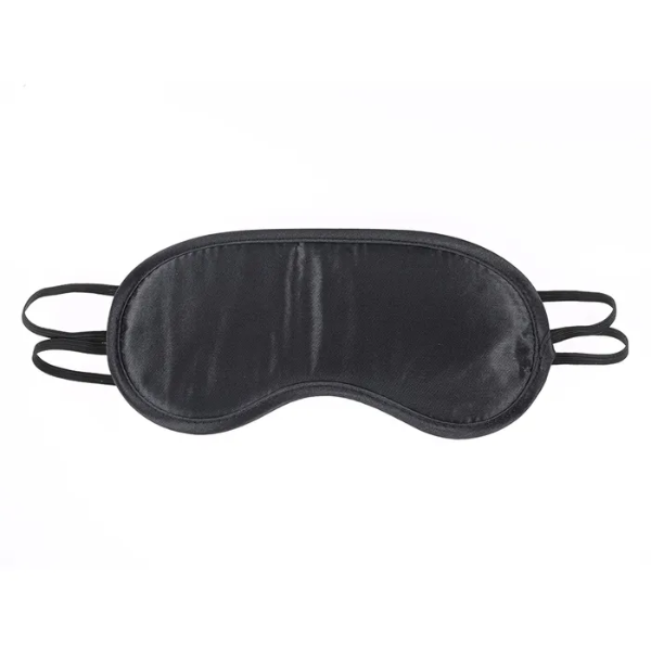 Sex & Mischief Satin Blindfold Black - OSAS