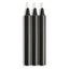 LaCire Drip Pillar Candles Black