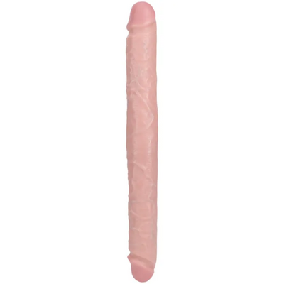 REALROCK 40cm Thick Double Dildo Flesh - OSAS