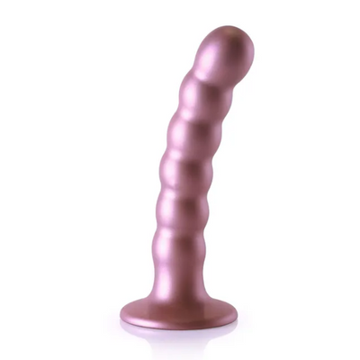 OUCH! Beaded Silicone G-Spot Strap On 5in