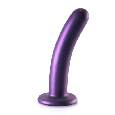 OUCH! Smooth Silicone G-Spot Dildo 6in