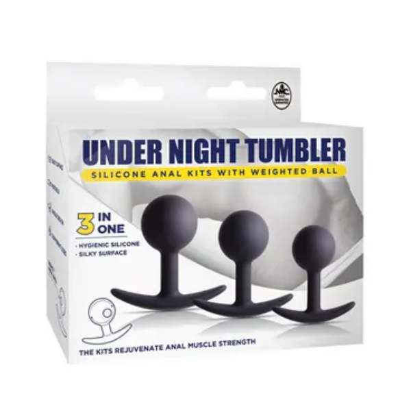 Under Night Tumbler Plug Set w Weghted Balls - OSAS