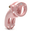 The Curve Chastity Cock Cage Kit Pink