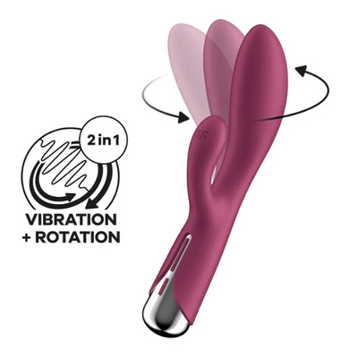 Satisfyer Spinning Rabbit 1 Red