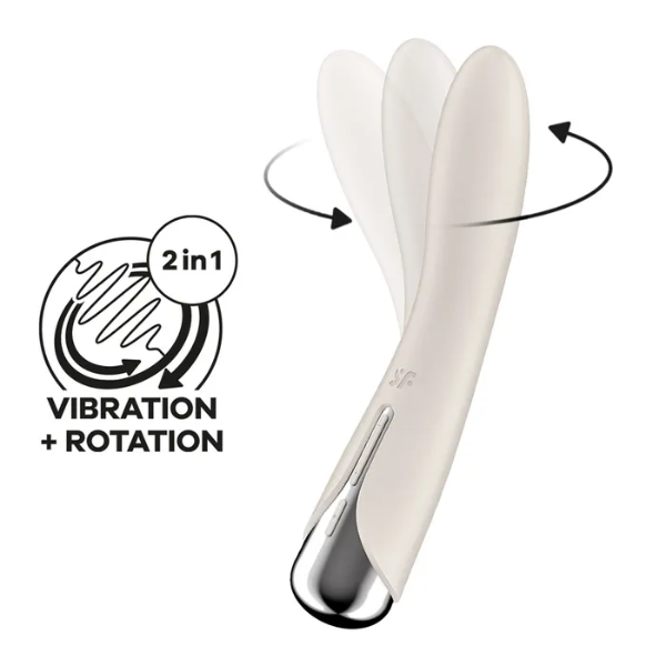 Satisfyer Spinning Vibe 1 Beige - OSAS