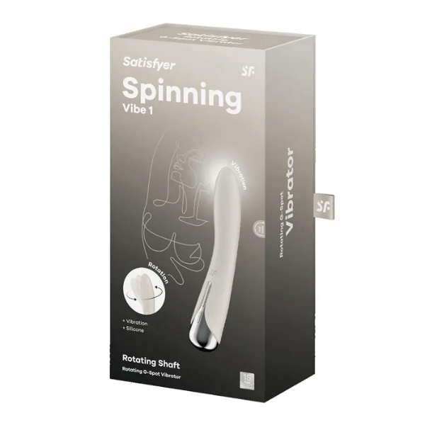 Satisfyer Spinning Vibe 1 Beige - OSAS