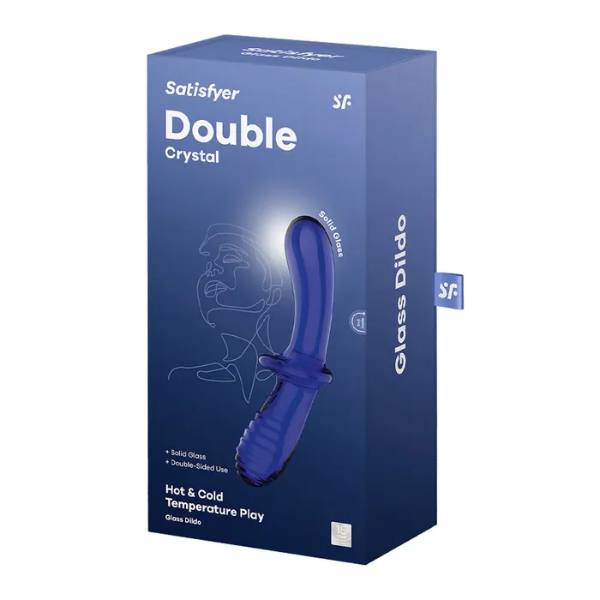 Satisfyer Double Crystal Blue