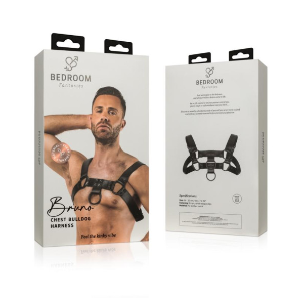 Bruno Bondage Harness Black - OSAS