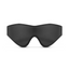 Faux Leather Blindfold Black