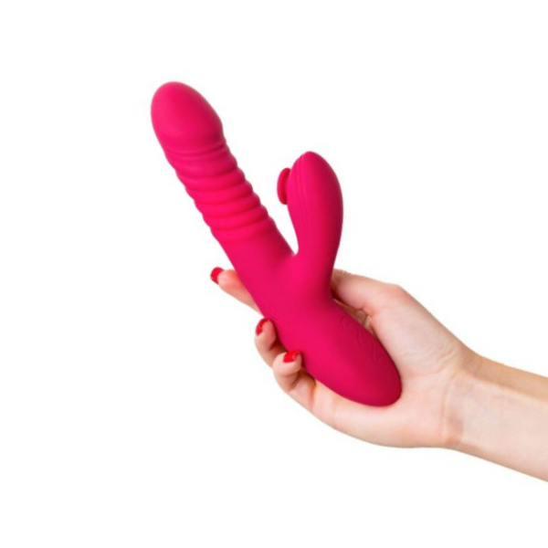 JOS Seri Thrusting Vibrator with Clitoral Stimulator