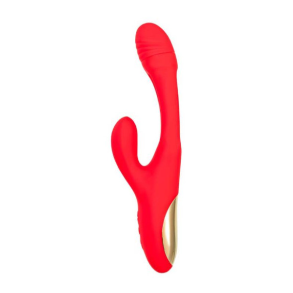 JOS Patti Moving Tongue Rabbit Vibrator Red