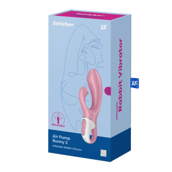 Satisfyer Air Pump Bunny 2 Pink