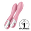 Satisfyer Air Pump Vibrator 2 Light Red