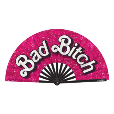 Bad Bitch Folding Fan