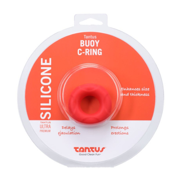 Buoy C-Ring Medium Crimson