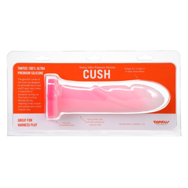 Cush Dual Density Dildo Rose Quartz