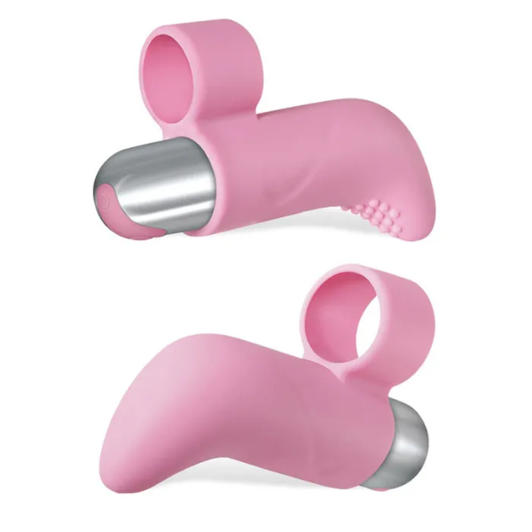 Adam & Eve Silicone Rechargeable Finger Vibe - OSAS