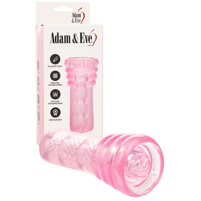 Adam & Eve Super Head Honcho Pink Oral Stroker