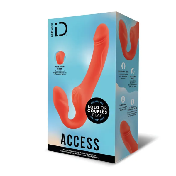 Bodywand ID Access Strapless Strap-O Orange