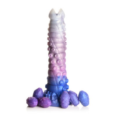 Tenta-Queen Ovipositor Silikondildo mit Eiern