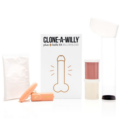 Clone a Willy Plus Balls Kit Mittlerer Hautton