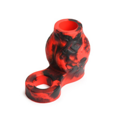 Hell Hound Silicone Penis Sleeve & Ball Stretcher