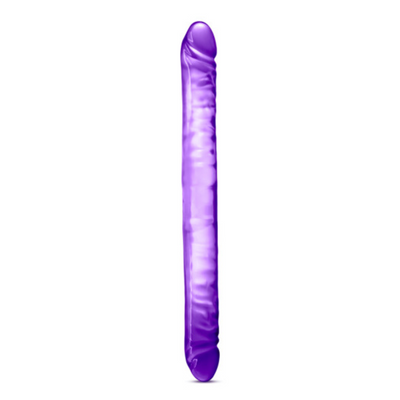 B Yours - 18" Doppeldildo (lila)