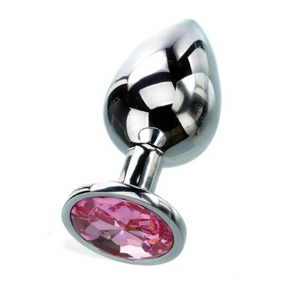 Adam & Eve Pink Gem Anal Plug M