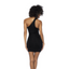 Asymmetrical Cut Out Dress w Ring Details Black L/XL - OSAS