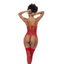 Red 2pc Set w Matching Thong L/XL - OSAS