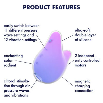 Satisfyer Mermaid Vibes Violet - OSAS