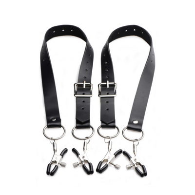 Labia Spreader Straps w Clamps - OSAS