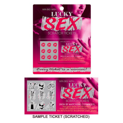 Lucky Sex Scratch Tickets