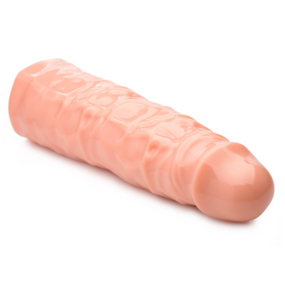 Size Matters 3in Penis Enhancer Sleeve Flesh