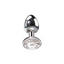 Adam & Eve Clear Gem Anal Plug Small - One Stop Adult Shop