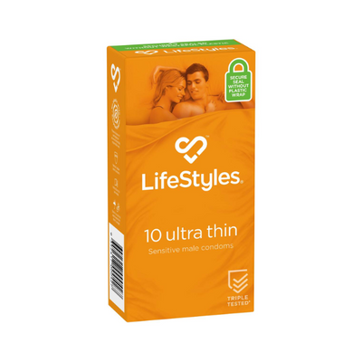 LifeStyles Ultra Thin 10's - One Stop Adult Shop