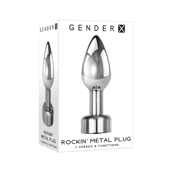 Gender X Rockin Metal Plug XL - One Stop Adult Shop