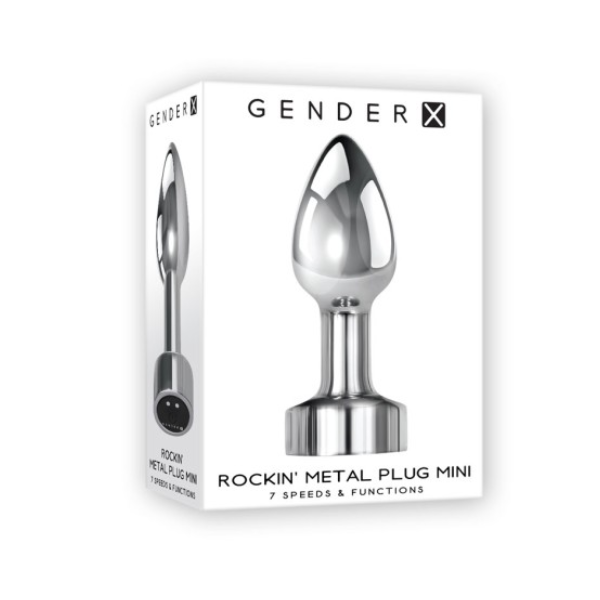 Gender X Rockin Metal Plug Mini - One Stop Adult Shop