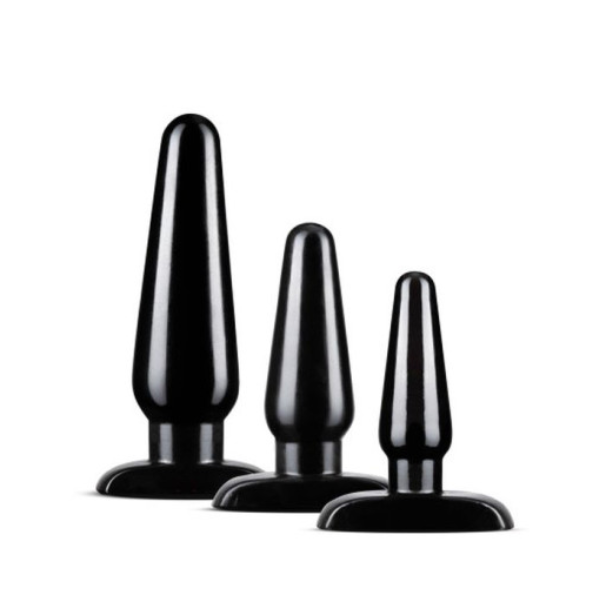 Anal Adventures 3 Pc Basic Plug Kit