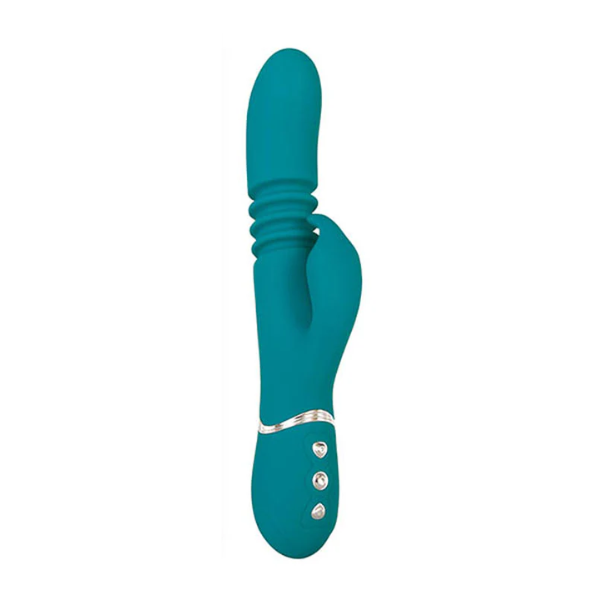 Adam & Eve Eve's Rechargeable Thrusting Rabbit - One Stop Adult Shop