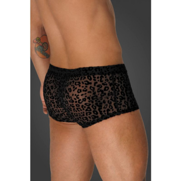 Leopard Flock Short Shorts XL